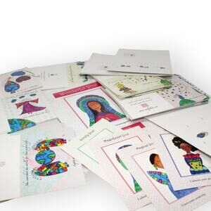 WonderfulYou Book + LUPITA 145 NOTECARDS assorted StrongPlumStudio